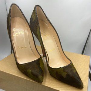 Christian Louboutin Pigalle 120 Green Came